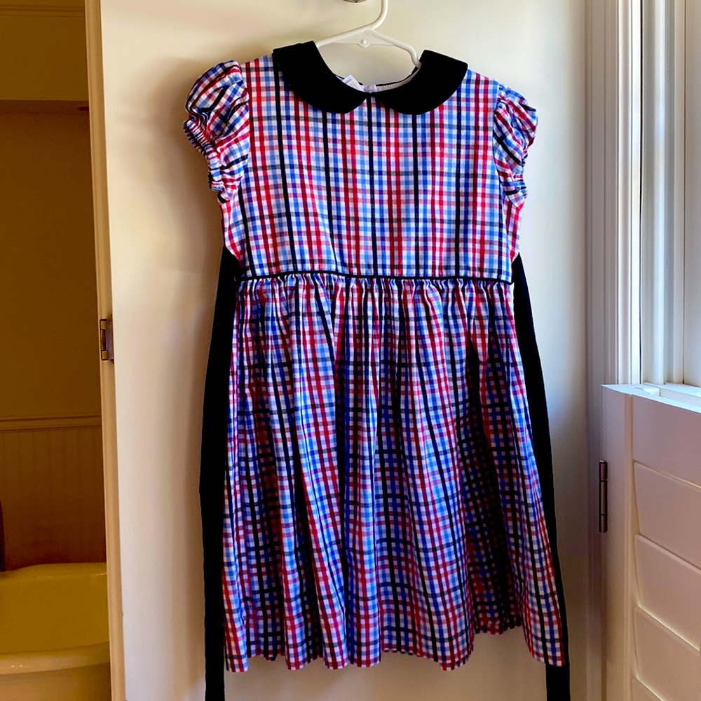 Bella Bliss check holiday dress